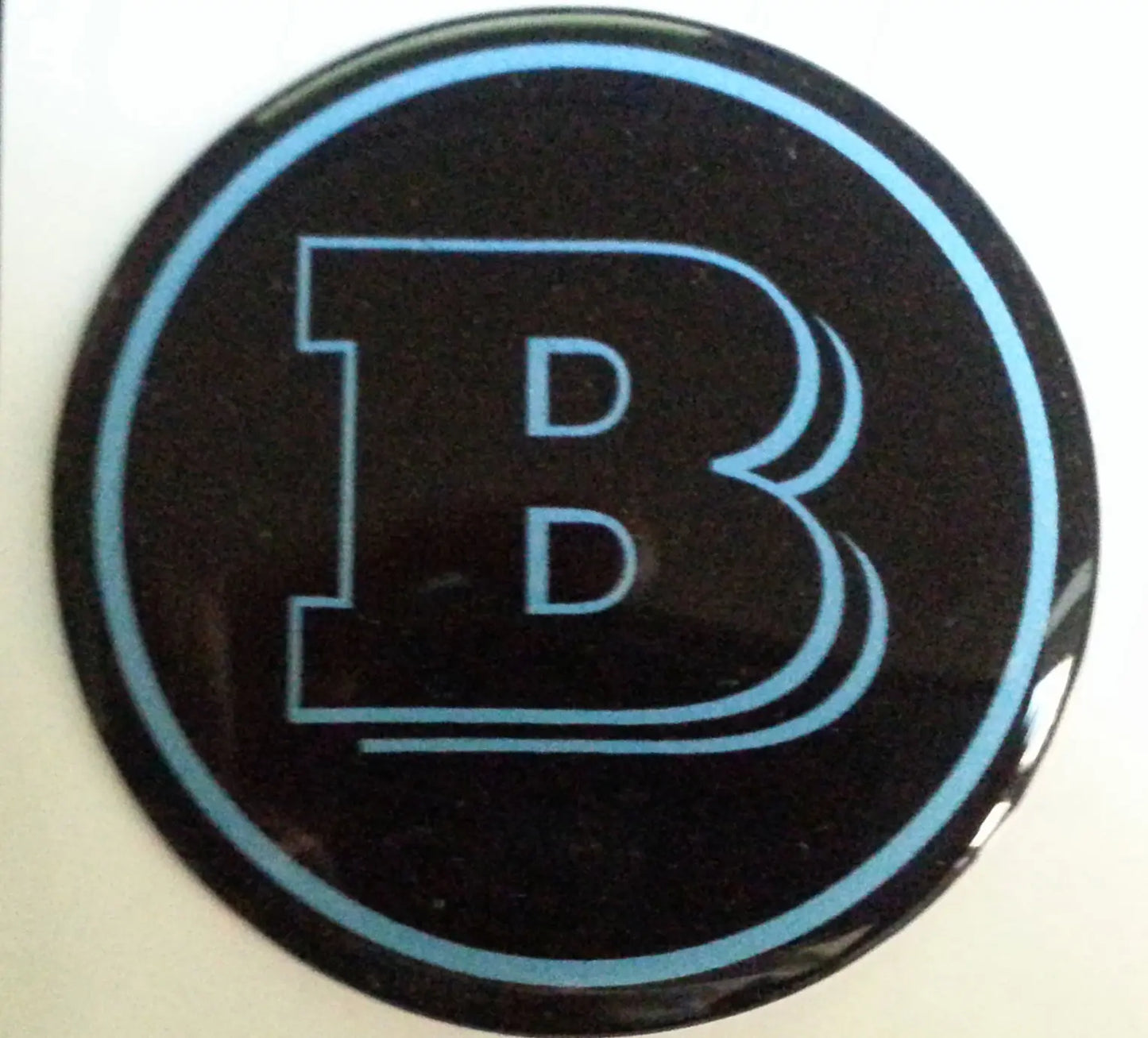 1 Adesivo Resinato 3D Logo Brabus rotondo 1/2/4/6/8/10 cm