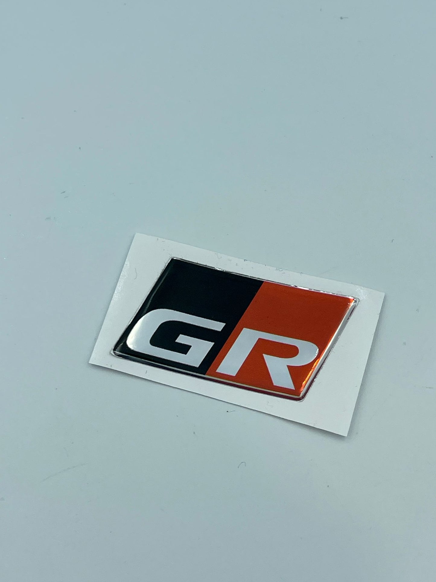 1 Adesivo RESINATO STIKERS 3D Scritta GR